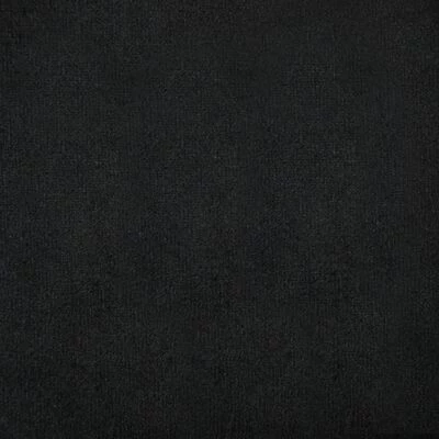 VidaXL Canapé à 2 places Tapisserie en velours 146x75x72 cm Noir 2 VidaXL Canapé à 2 places Tapisserie en velours 146x75x72 cm Noir – Image 2