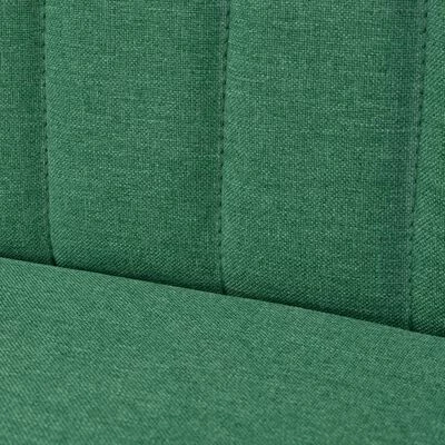 VidaXL Canapé 117 x 55,5 x 77 cm Tissu Vert 3 VidaXL Canapé 117 x 55,5 x 77 cm Tissu Vert – Image 3