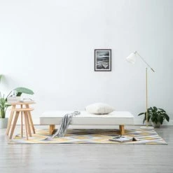 VidaXL Canapé-lit Similicuir Blanc -Canapés Soldes 2022 image 3 247027