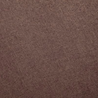 VidaXL Ensemble de canapé 2 pcs Tissu Marron 3 VidaXL Ensemble de canapé 2 pcs Tissu Marron – Image 3