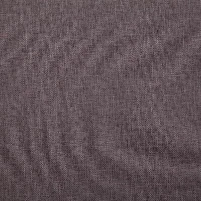 VidaXL Ensemble de canapé 2 pcs Tissu Taupe 3 VidaXL Ensemble de canapé 2 pcs Tissu Taupe – Image 3