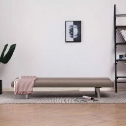 VidaXL Canapé-lit Taupe Polyester 8 VidaXL Canapé-lit Taupe Polyester -Canapés Soldes 2022 image 3 282201