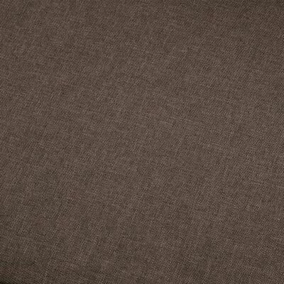 VidaXL Canapé à 4 places Marron Tissu 3 VidaXL Canapé à 4 places Marron Tissu – Image 3