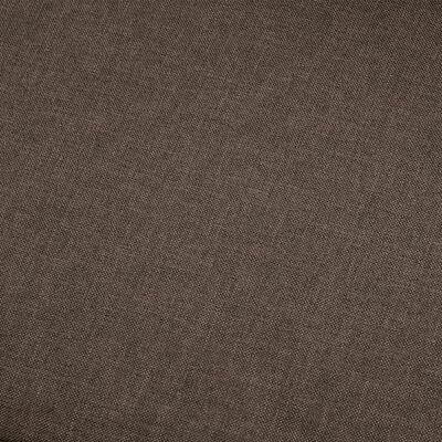 VidaXL Canapé à 5 places Marron Tissu 3 VidaXL Canapé à 5 places Marron Tissu – Image 3