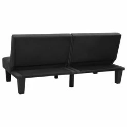 VidaXL Canapé-lit Gris foncé Tissu -Canapés Soldes 2022 image 3 323609