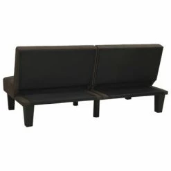 VidaXL Canapé-lit Marron foncé Tissu -Canapés Soldes 2022 image 3 323611