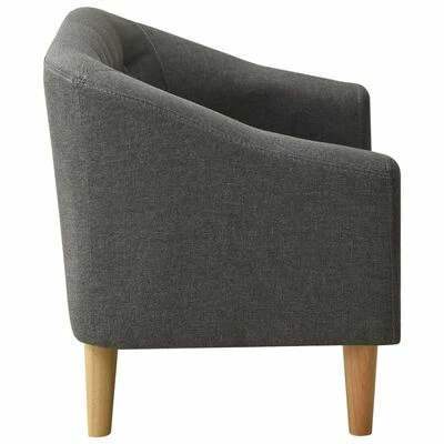 VidaXL Canapé pour enfants Gris Tissu 3 VidaXL Canapé pour enfants Gris Tissu – Image 3