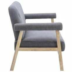 VidaXL Canapé à 3 places Tissu Gris foncé -Canapés Soldes 2022 image 4 246647