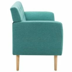 VidaXL Canapé à 3 places Revêtement en tissu 172x70x82 cm Vert 9 VidaXL Canapé à 3 places Revêtement en tissu 172x70x82 cm Vert -Canapés Soldes 2022 image 4 247128