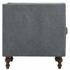 VidaXL Canapé Chesterfield à 2 places Revêtement en tissu Gris -Canapés Soldes 2022 image 4 247159