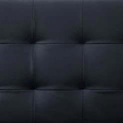 VidaXL Canapé-lit en L Noir Similicuir 9 VidaXL Canapé-lit en L Noir Similicuir -Canapés Soldes 2022 image 4 282229