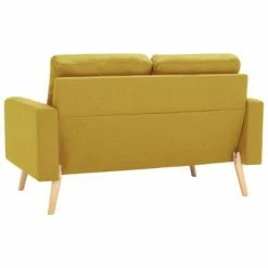 3056620 vidaXL 2 Piece Sofa Set Fabric Yellow (288699+288709) 9 3056620 vidaXL 2 Piece Sofa Set Fabric Yellow (288699+288709) -Canapés Soldes 2022 image 4 3056620