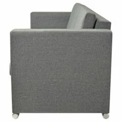 VidaXL Canapé à 3 places Tissu Gris clair 10 VidaXL Canapé à 3 places Tissu Gris clair -Canapés Soldes 2022 image 5 243581
