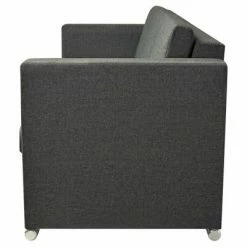 VidaXL Canapé à 3 places Tissu Gris foncé 10 VidaXL Canapé à 3 places Tissu Gris foncé -Canapés Soldes 2022 image 5 243584