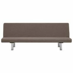 VidaXL Canapé-lit Taupe Polyester 10 VidaXL Canapé-lit Taupe Polyester -Canapés Soldes 2022 image 5 282201