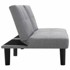 VidaXL Canapé à 2 places Gris clair Tissu 10 VidaXL Canapé à 2 places Gris clair Tissu -Canapés Soldes 2022 image 5 284749