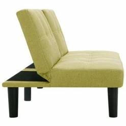 VidaXL Canapé à 2 places Vert Tissu 10 VidaXL Canapé à 2 places Vert Tissu -Canapés Soldes 2022 image 5 284753