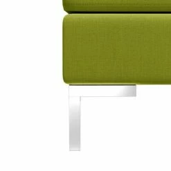 VidaXL Canapé d'angle sectionnel avec coussin Tissu Vert 10 VidaXL Canapé d'angle sectionnel avec coussin Tissu Vert -Canapés Soldes 2022 image 5 287015