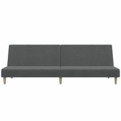 VidaXL Canapé-lit à 2 places avec repose-pied Gris clair Tissu 10 VidaXL Canapé-lit à 2 places avec repose-pied Gris clair Tissu -Canapés Soldes 2022 image 5 3080465