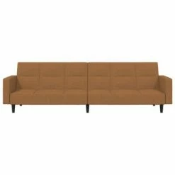 VidaXL Canapé-lit à 2 places avec tabouret Taupe Tissu microfibre 10 VidaXL Canapé-lit à 2 places avec tabouret Taupe Tissu microfibre -Canapés Soldes 2022 image 5 3121301