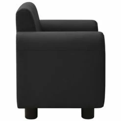VidaXL Canapé pour enfants avec tabouret Noir Similicuir 10 VidaXL Canapé pour enfants avec tabouret Noir Similicuir -Canapés Soldes 2022 image 5 325510