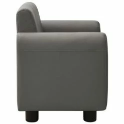 VidaXL Canapé pour enfants avec tabouret Gris Similicuir 10 VidaXL Canapé pour enfants avec tabouret Gris Similicuir -Canapés Soldes 2022 image 5 325512