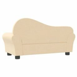 VidaXL Canapé pour enfants Crème Tissu -Canapés Soldes 2022 image 5 344160