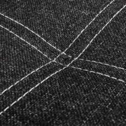 VidaXL Canapé-lit réglable Tissu Noir 11 VidaXL Canapé-lit réglable Tissu Noir -Canapés Soldes 2022 image 6 240782