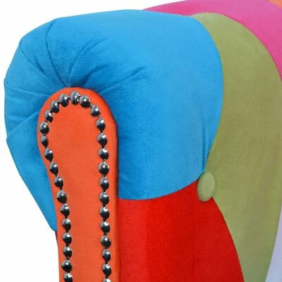 VidaXL Ensemble de canapés Chesterfield 2 pcs Tissu 6 VidaXL Ensemble de canapés Chesterfield 2 pcs Tissu – Image 6