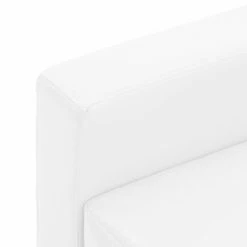 VidaXL Canapé à 3 places avec repose-pied Blanc Similicuir 11 VidaXL Canapé à 3 places avec repose-pied Blanc Similicuir -Canapés Soldes 2022 image 6 288768