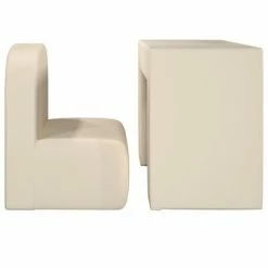 VidaXL Canapé pour enfants 2 en 1 Blanc Similicuir -Canapés Soldes 2022 image 6 325516