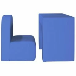 VidaXL Canapé pour enfants 2 en 1 Bleu Similicuir -Canapés Soldes 2022 image 6 325519