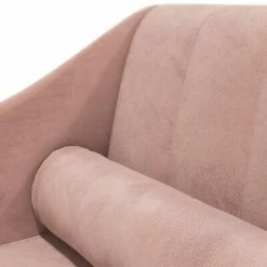 VidaXL Canapé-lit 2 places Rose Velours -Canapés Soldes 2022 image 6 340718