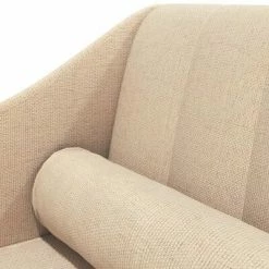 VidaXL Canapé-lit à 2 places Crème Tissu -Canapés Soldes 2022 image 6 340733